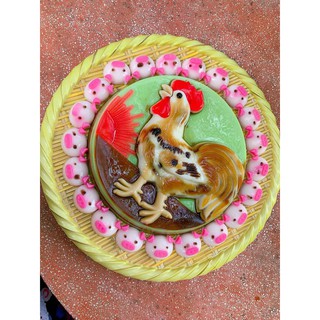 Khuôn Nhựa Rau Cau Trong Chú Gà Trống 20 Cm