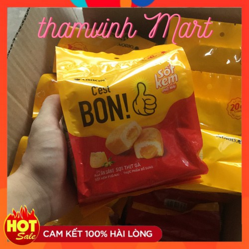 Bánh Ăn Sáng BON! Orion Bữa Sáng Dinh Dưỡng bánh bon bánh bông lan