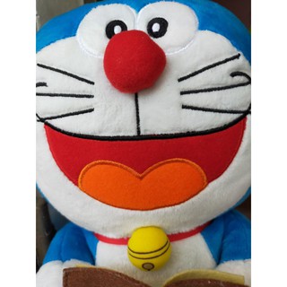 Gấu bông Doreamon đọc sách size 30cm, mới 99%🥰🥰🥰
