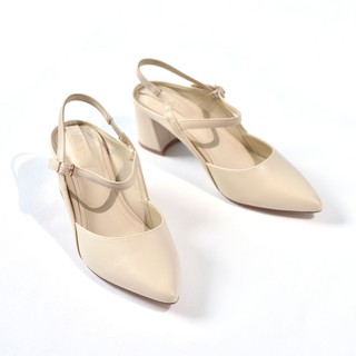 Giày Slingback Gót Vuông Nữ Merly 1341