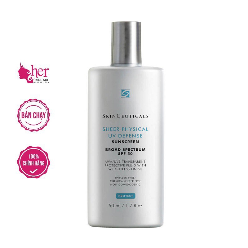 Kem chống nắng Skinceuticals Sheer Physical UV Defense SPF50