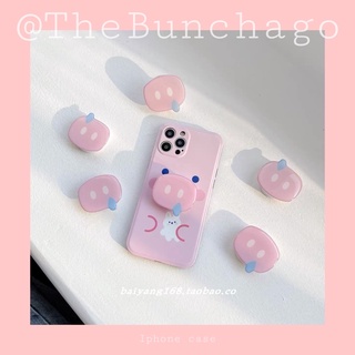 Ốp lưng iphone heo con đáng iuuu kèm popsocket 🐽