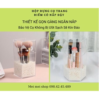 Hộp đựng cọ trang điểm nhiều ngăn