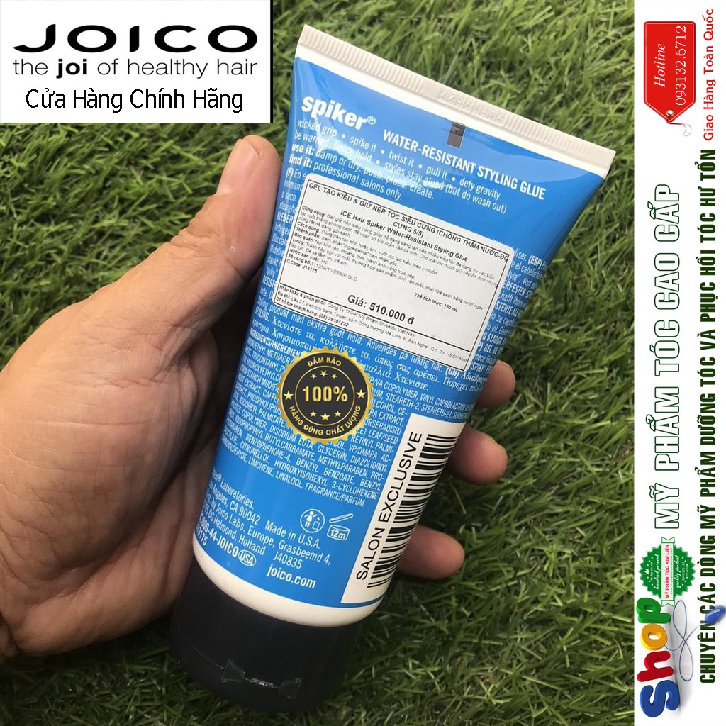 ✅ Hàng_Chính_Hãng_100%✅Gel tạo kiểu Joico Spiker giữ nếp tóc siêu cứng ( độ cứng 5/5)