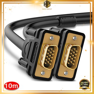 Cáp vga ugreen 11633 dài 10m độ phân giải full hd chính hãng - hapugroup