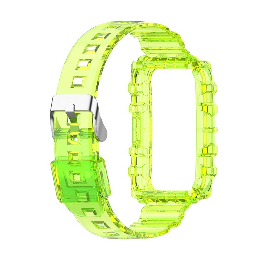 Dây Đeo Silicone Trong Suốt Thay Thế Cho Đồng Hồ Thông Minh Xiaomi Mi Band 7 Pro