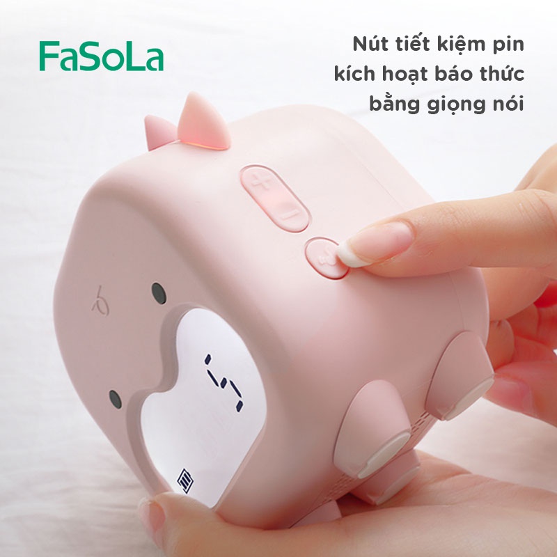 Đồng hồ báo thức bò ngố Dada FASOLA FSLDZ-504