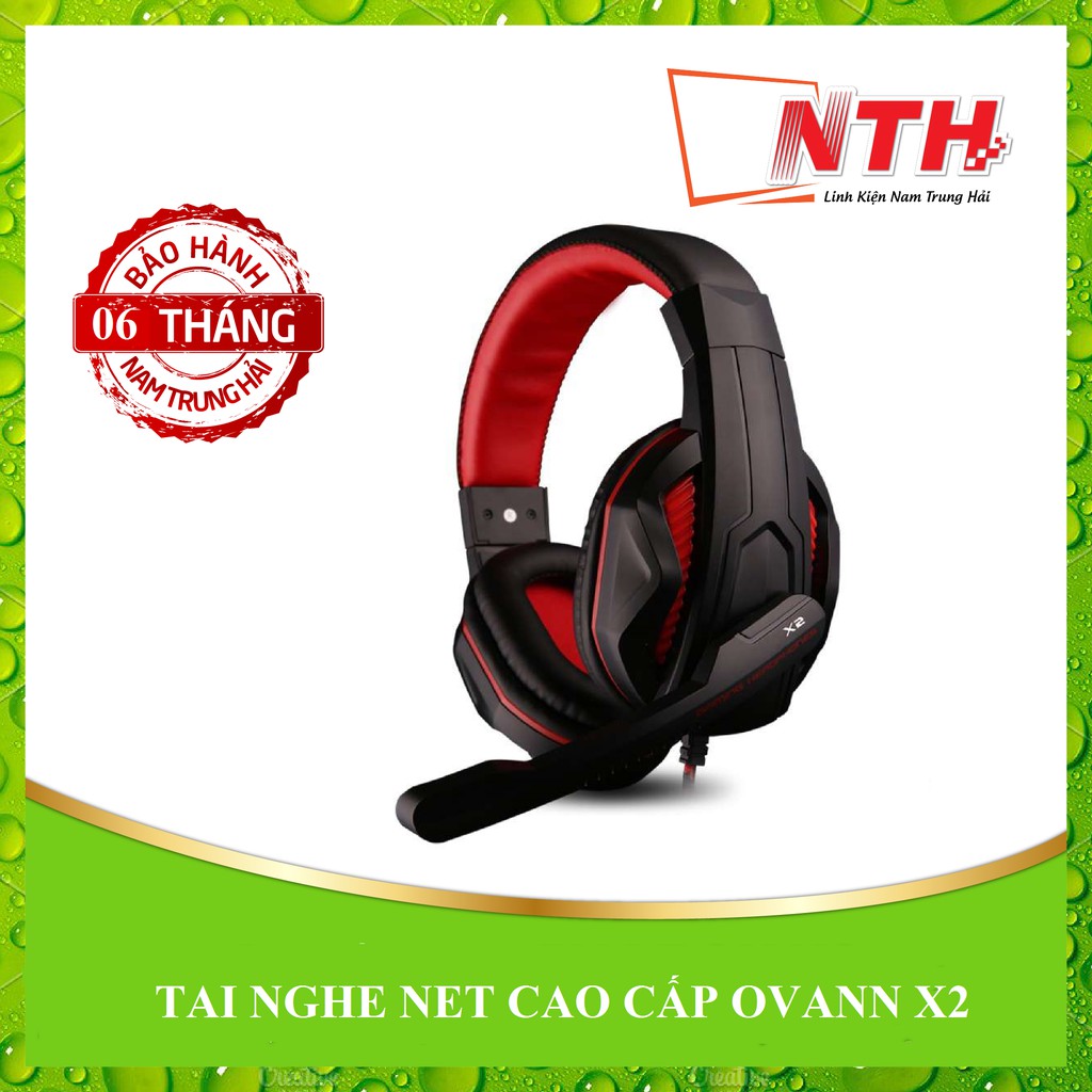 [Mã ELORDER5 giảm 10K đơn 20K] [NEW 2019] TAI NGHE NET CAO CẤP OVANN X2