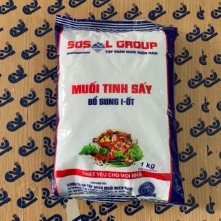Muối tinh sấy bổ sung i ốt