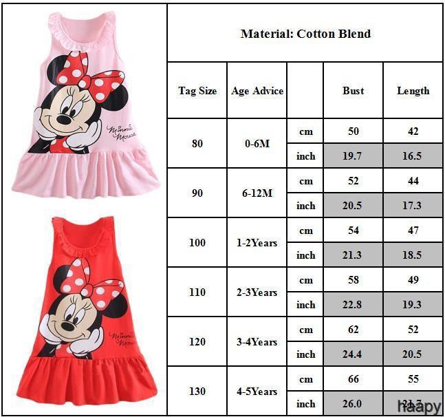 DISNEY Baju Budak Perempuan Đầm Cotton Không Tay Dáng Rộng In Hoạt Hình Công Chúa Pakaian kanak-kanak Giản Dị Dành Cho Bé Gái