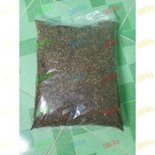 Giá thể hỗn hợp trồng rau trộn sẵn: vỏ trấu, xơ dừa xay nhuyễn, trấu hun, phân bò khô mục. gói 1kg