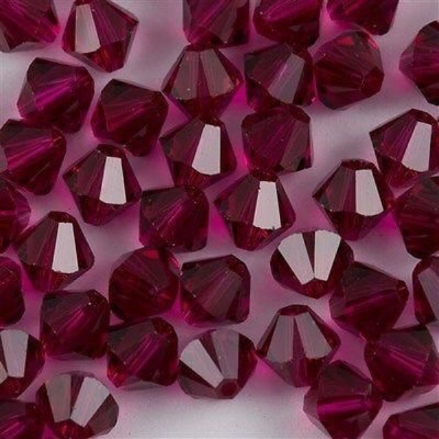 Hạt Pha Lê Swarovski 5328 - Size 4mm - Màu 502 Ruby