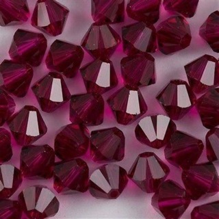 Hạt Pha Lê Swarovski 5328 - Size 4mm - Màu 502 Ruby