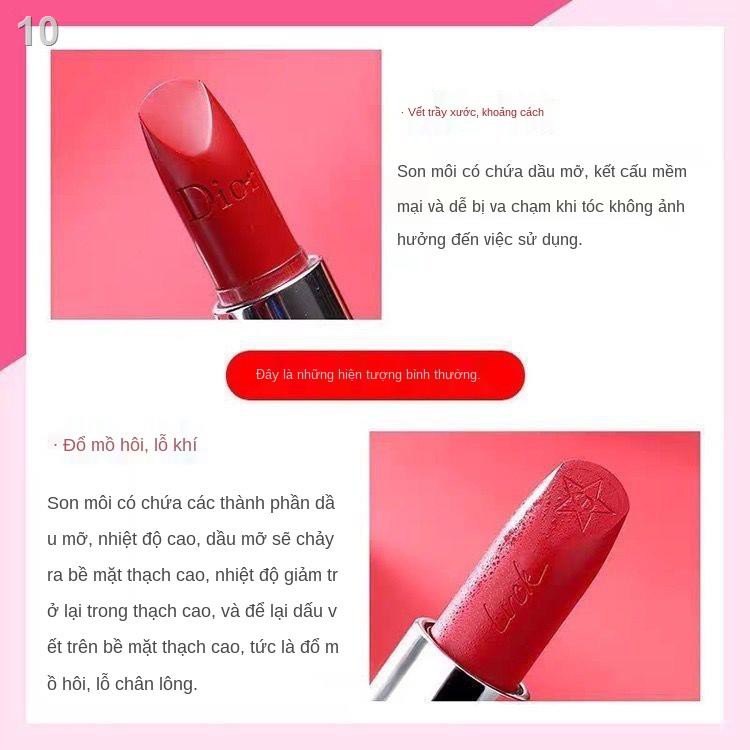 Dior Lipstick Moisturizing 999 Matte 888 Intense Blue Gold 520 Red Nhập khẩu chính hãng