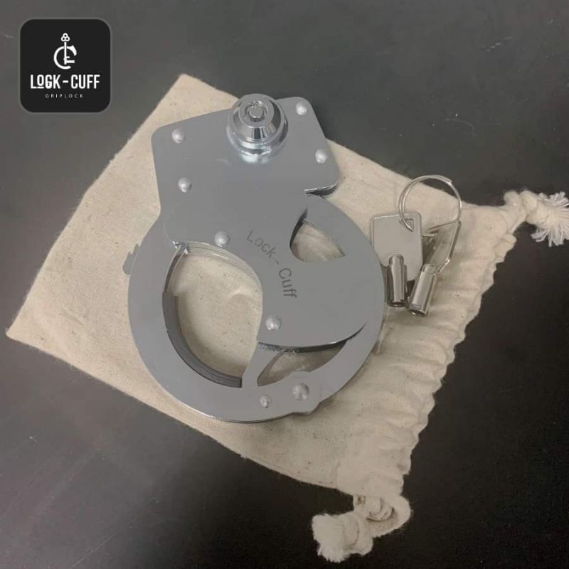KHÓA XE MÁY CHỐNG TRỘM LOCK CUFF - THÉP CROM MẠ CACBON CAO CẤP