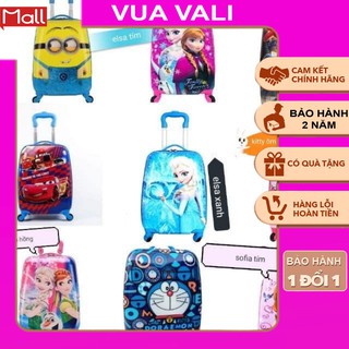 VALI KÉO CHO BÉ 🍓 IN 2 MẶT 🍓 NHIỀU MẪU TRẺ EM HÀNG CAO CẤP ( IN 2 MẶT, ĐƯỢC CHỌN MẪU)