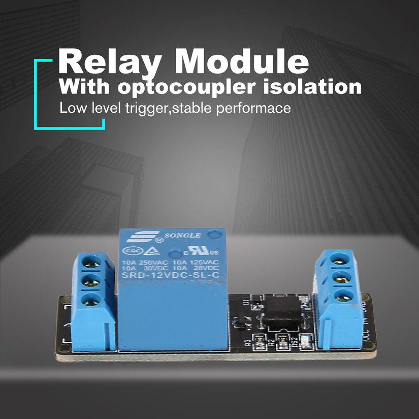 Mô đun rơ le 12V 1 cổng chuyên dụng cho Arduino