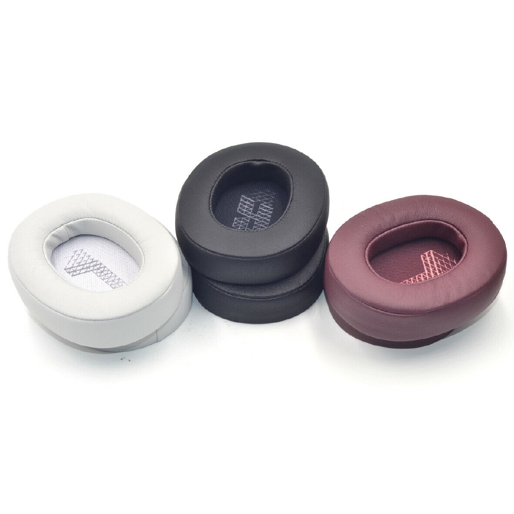 1 Pair Replacement Ear Pads Cushion Cover For JBL Live 500BT Wireless Over-Ear Headphones PU Leather EarPads Ear Cups Repair
