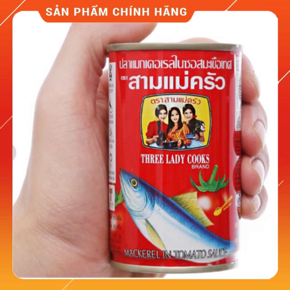 Cá mòi 3 cô gái - Cá nục sốt cà 155g