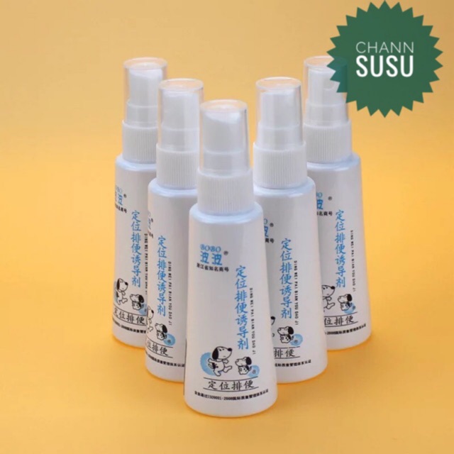 Xịt vệ sinh đúng chỗ BoBo huấn luyện chó mèo đi vệ sinh đúng chỗ