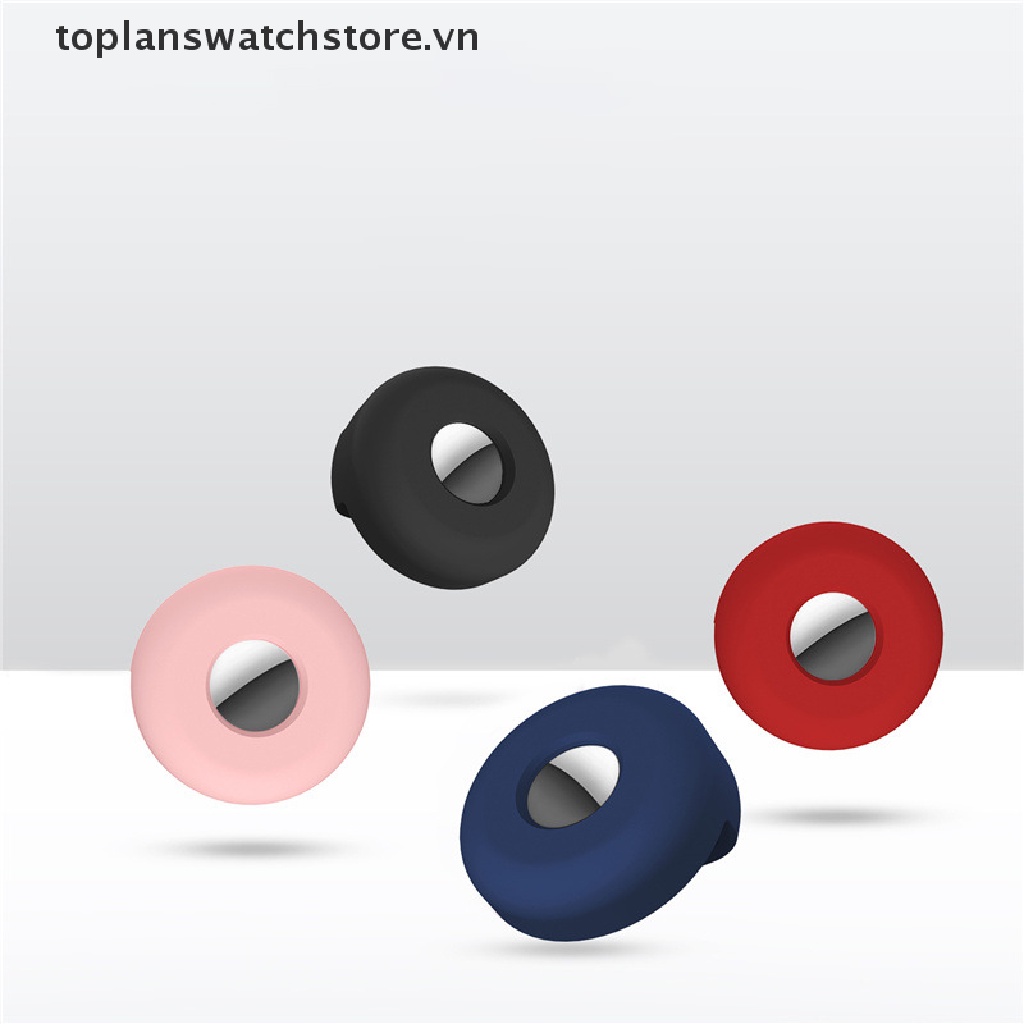 Kẹp Gắn Cổ Áo Chống Thất Lạc Bằng Silicon Cho Apple Chó Mèo