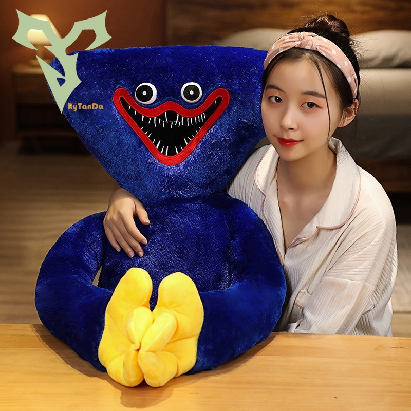 120/150cm Poppy playtime chapter 2 Thú Nhồi Bông Hình Nhân Vật Wuggy Wuggy Mềm Mại Đáng Sợ