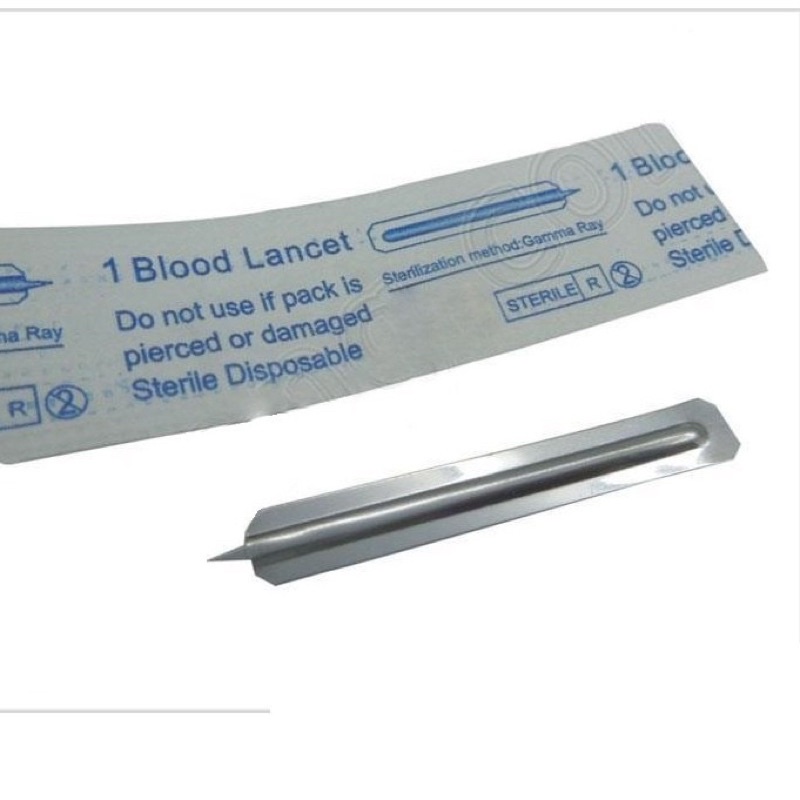 TÁCH LẺ 10 cái kim chích mụn Blood Lancet