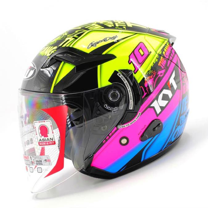 Nón Bảo Hiểm 3-4 2 Kính V17