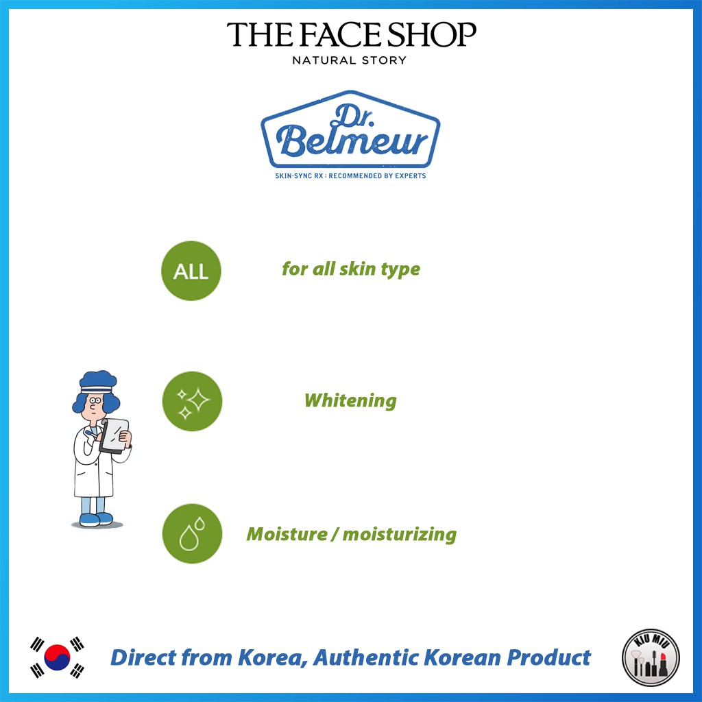 THE FACE SHOP Dr. Belmeur VITA SERINE TONE SMOOTHING SERUM 45ML *ORIGINAL KOREA*