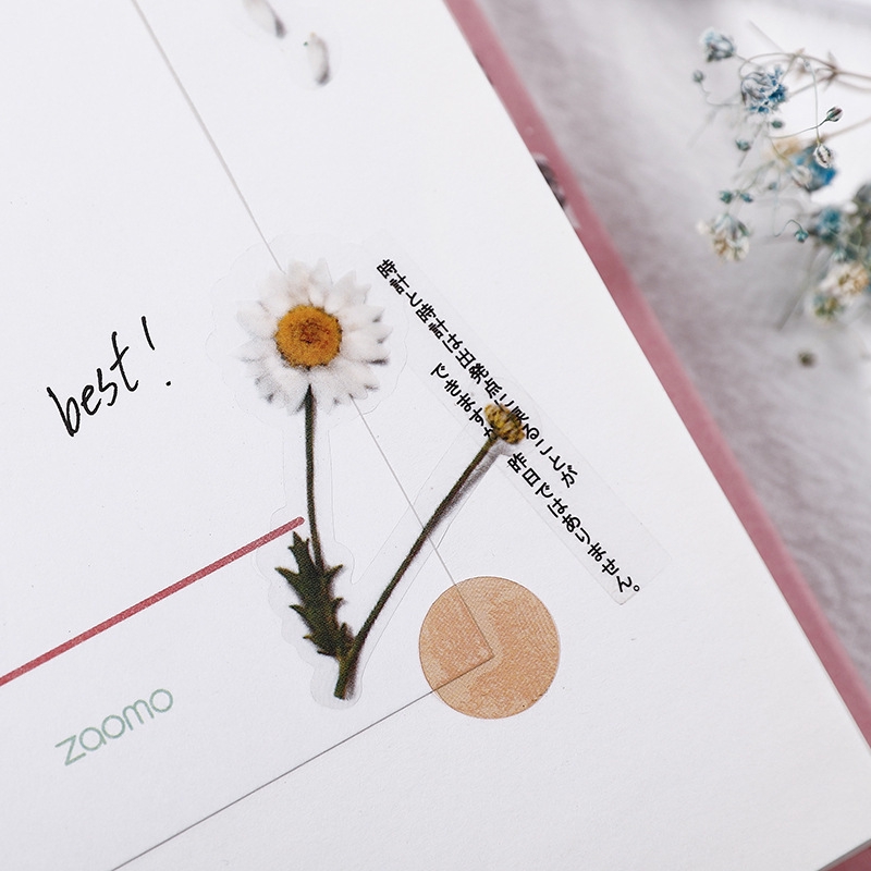 Miếng dán họa tiết hoa trang trí sáng tạo