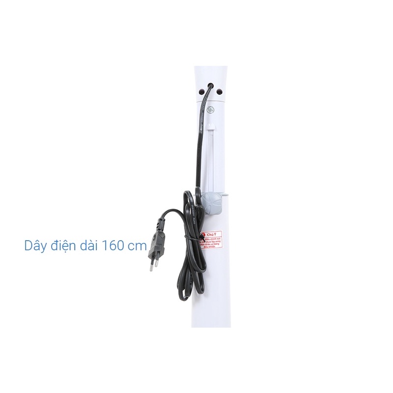 Quạt cây đứng cao cấp có remote Sharp PJ-S40RV-LG, lỗi 1 đổi 1, bảo hành 12 tháng toàn quốc