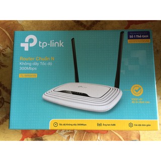 WIFI 2 RÂU TP-Link TL-WR841N - Router Wifi chuẩn N Tốc Độ 300Mbps