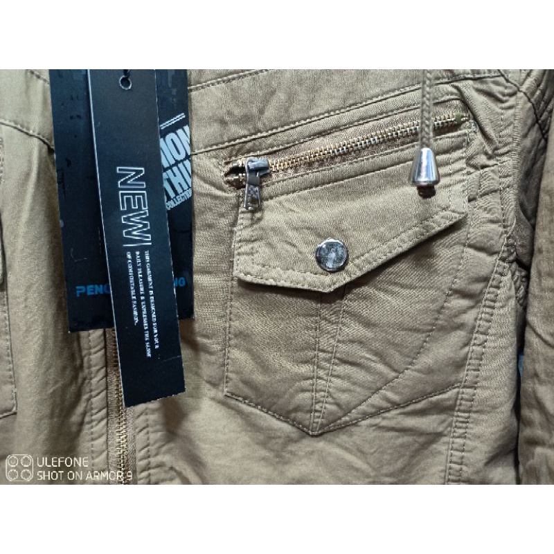 Áo Khoác Kaki 2 Lớp Hàng Cao Cấp