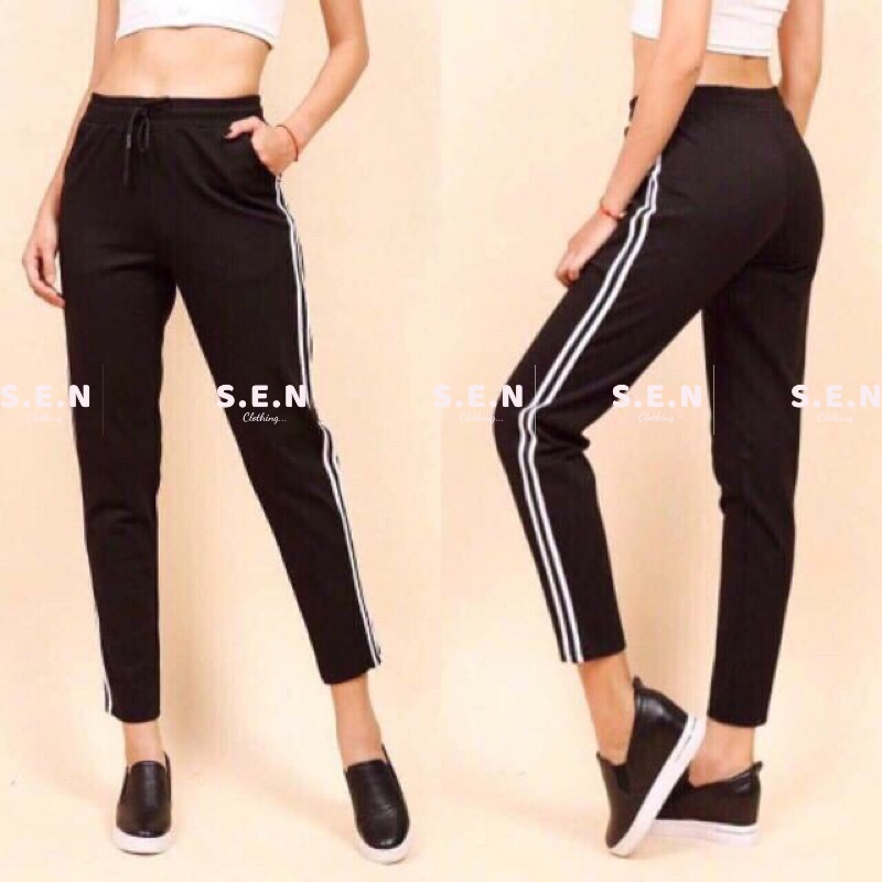 Quần baggy, quần thể thao umi hàn chất dày đẹp