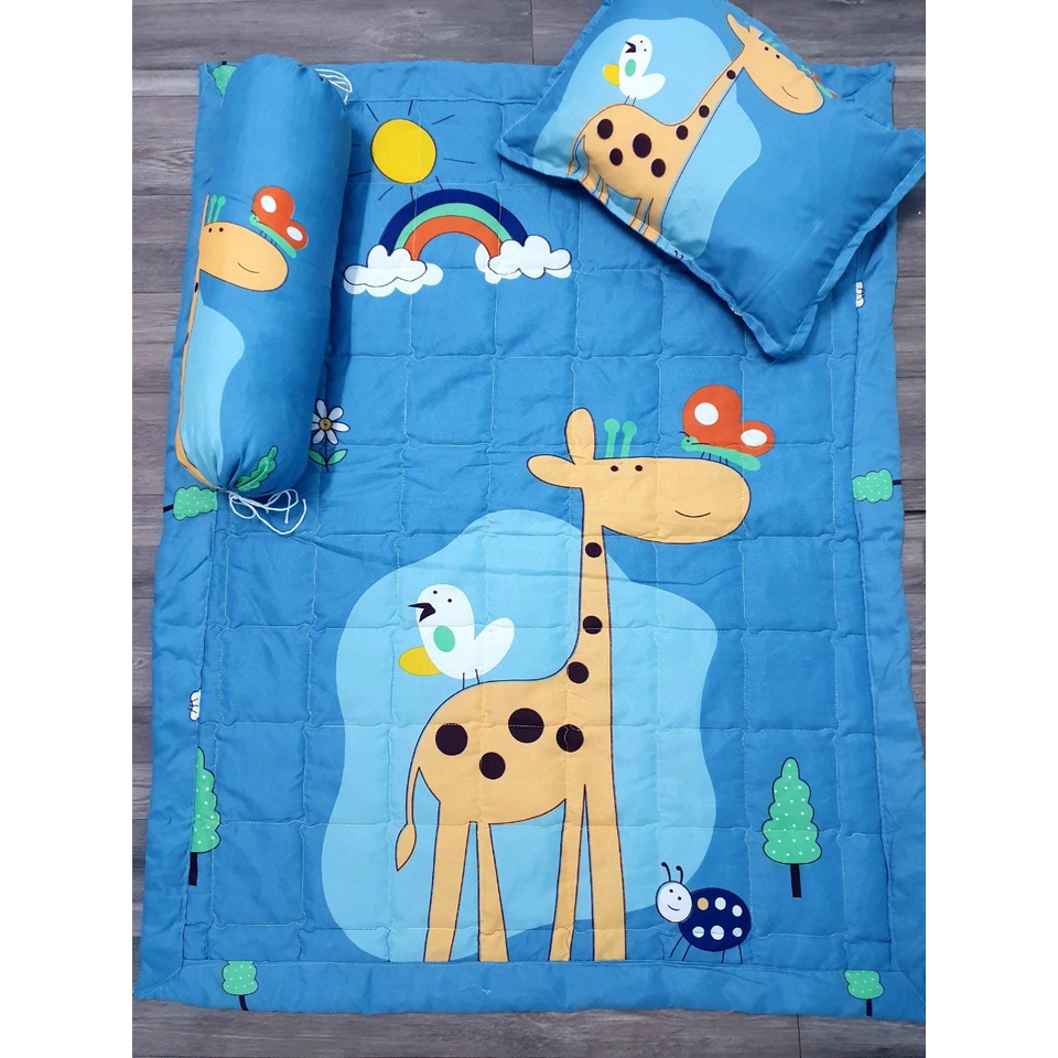 Bộ chăn, gối 5 món cho bé - Mẫu elsa -drapbeding