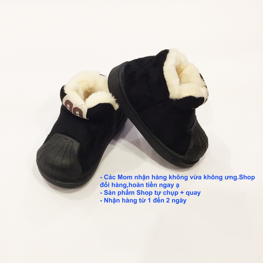 Giày Cao Cổ 1989KIDS Siêu Ấm Cho Bé Trai Bé Gái Size 21-&gt;23