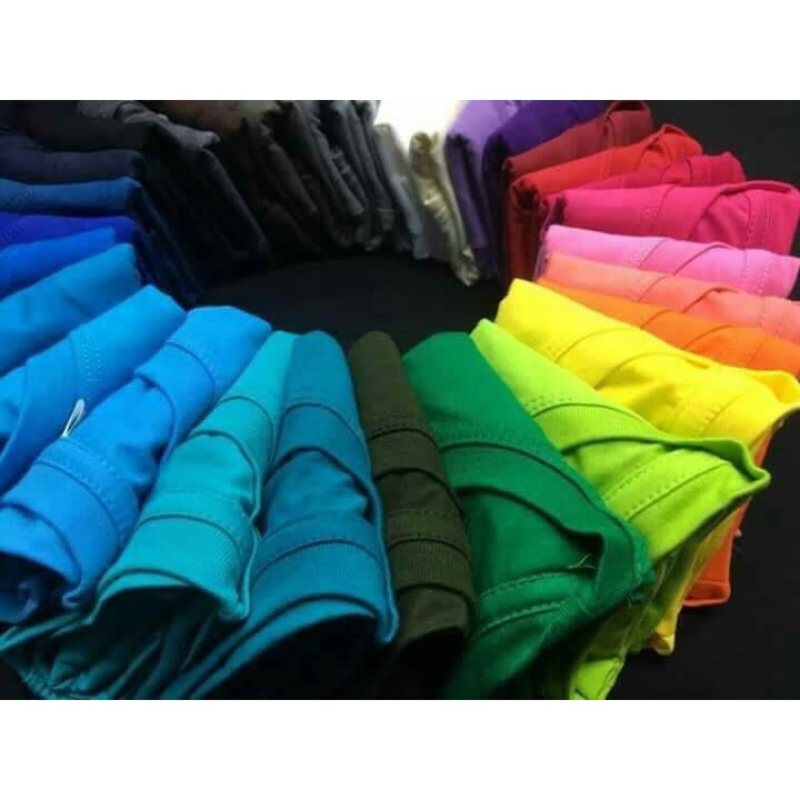 Áo thun trơn form suông Thái Lan AT031 - AT040, unisex Nam Nữ | Shopee Việt Nam