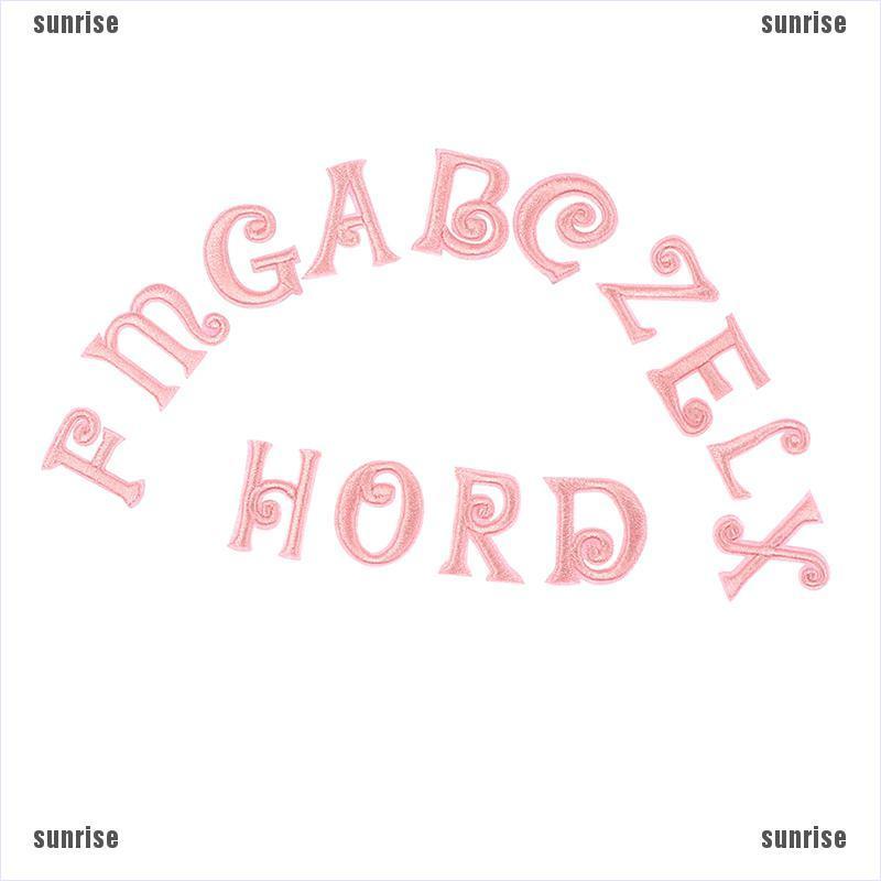 Miếng thêu dán quần áo thủ công hình 26 chữ cái sáng tạo | BigBuy360 - bigbuy360.vn