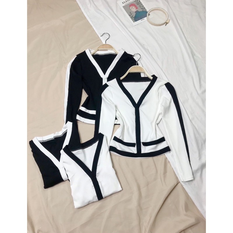 Tay Dài phối trắng đen