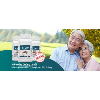 Viên uống ổn định đường huyết Fujina Insuna Nhật Bản giảm cholesterol, mỡ máu, ngăn biến chứng tiểu đường, bảo vệ gan