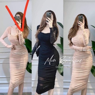 Váy body tôn dang