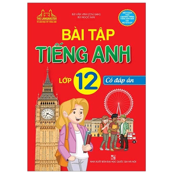 Sách Bài tập tiếng Anh lớp 12 - Có đáp án