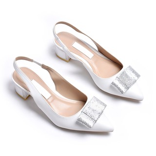 Giày sandal gót thấp Merly 1243