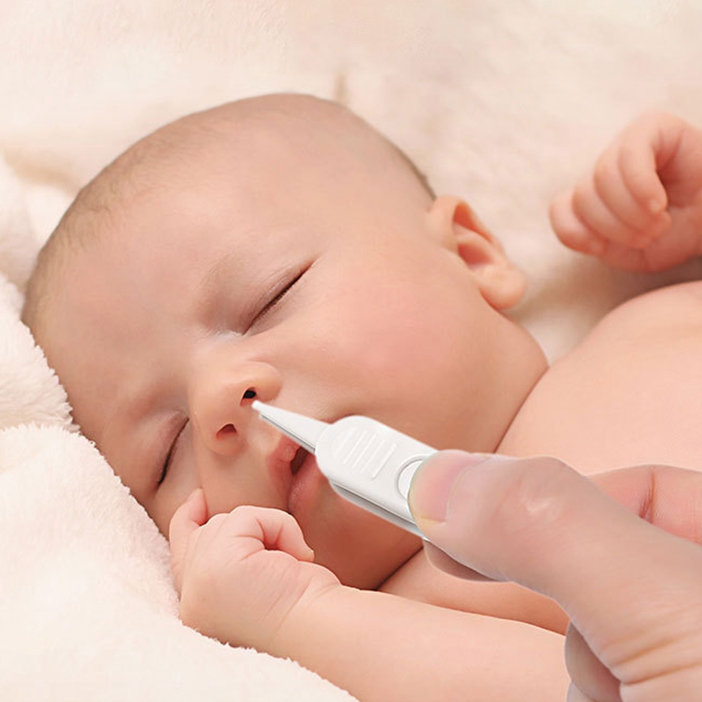 Bộ Dụng Cụ Vệ Sinh Mũi Chống Ngứa An Toàn Cho Bé