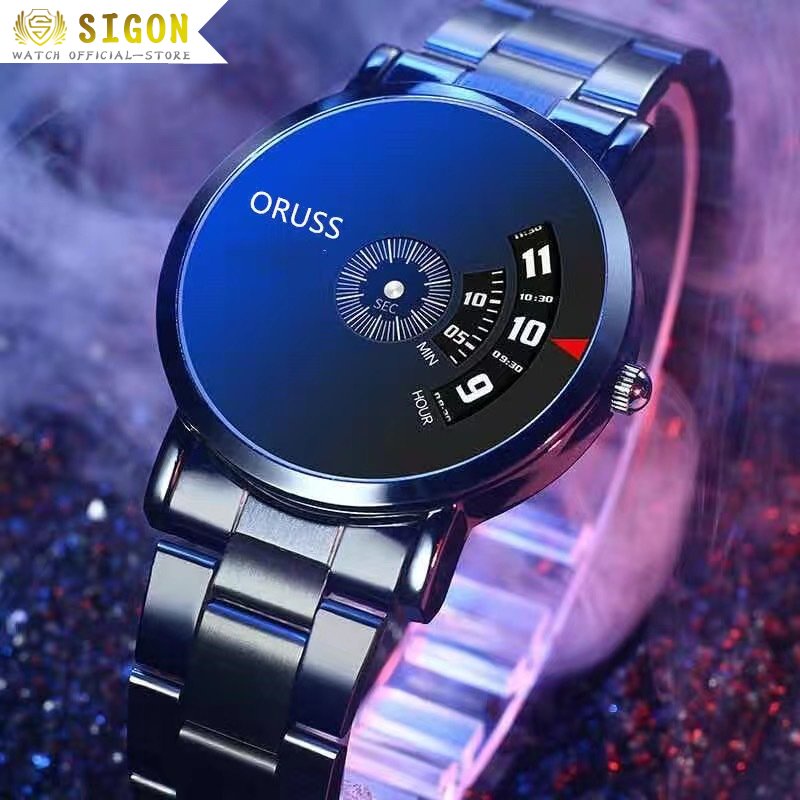 Đồng Hồ Quartz Chất Liệu Thép Không Gỉ Chống Thấm Nước