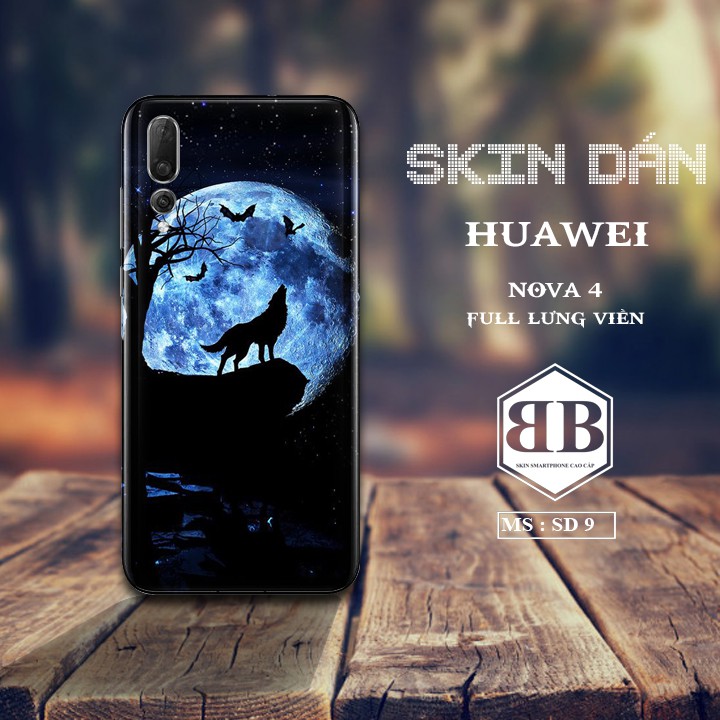 Skin Dán Huawei P20 Pro Dán full lưng viền dùng thay ốp lưng điện thoại bao đẹp