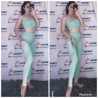 Combo Xanh ngọc và set lưới đen 400k