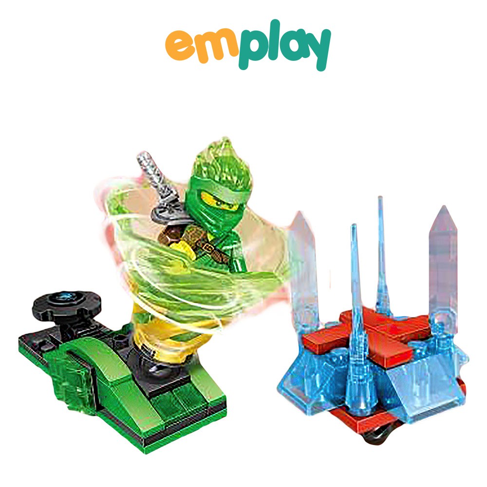 Đồ chơi xếp hình ninja Emplay, đồ chơi lego lắp ráp ninja, kích thích óc sáng tạo cho bé, chất liệu nhựa ABS an toàn