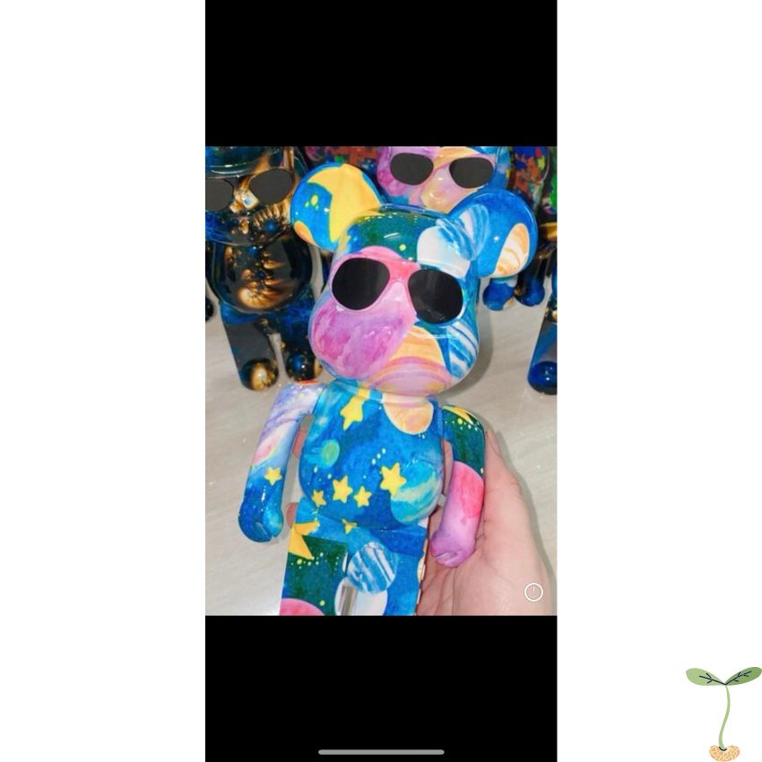 Loa Bluetooth BearBrick B5+ không dây, âm thanh nghe cực chất, bass mạnh