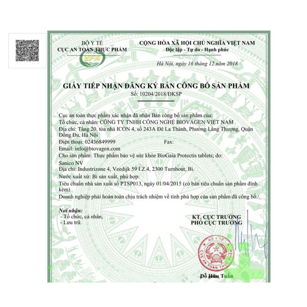 Men Vi Sinh Biogaia Dạng Viên - Giảm Táo Bón, Nôn Trớ An toàn Cho Bé Và Mẹ Bầu